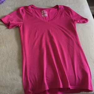 Dark pink nike shirt